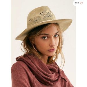 Free People Porto Woven Hat